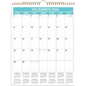 Calendar 2025-2026 - Wall Calendar Runs from Mar 2025 to Jun 2026-16 Monthly Calendar with Thick Paper for Planning and Organizing for Home or Office, Calender Planner, 8.5 x 11 In 2025 26 Calendars