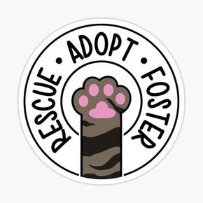 Animal Rescue Sticker | Vinyl | Decal for Car Bumper, Window, Laptop, Truck, Van, Water Bottle, Books Etc |Waterproof| 5"