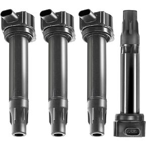 YHTAUTO Set of 4 Ignition Coil Pack Replacement for Chrysler 200 2011-2014, Chrysler Sebring 2007-2010, Dodge Avenger 2008-2014, Caliber 2007-2012, Journey 2009-2020, Jeep Patriot/Compass 2007-2017