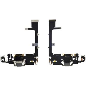LeHang Charging Port Connector Headphone Flex Cable Module Replacement Compatible with iPhone 11 Pro 5.8 inch (Black)