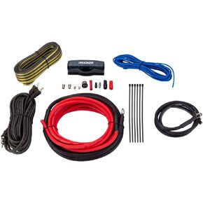 KICKER Accessories VK8 8AWG Amp Kit w/2-ch Interconnects