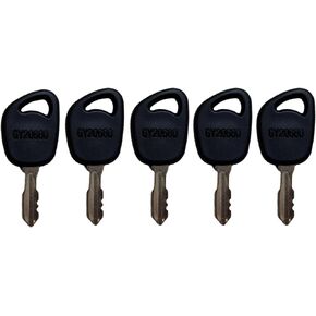 5pcs GY20680 AM123426 AM131946 M153650 Ignition Keys compatible with John Deere Lawn Tractor E100 E110 E120 E130 E140 E150 E160 E170 E180 L100 L108 L110 L111 L118 L120 L130 X710 X730 X500 X520