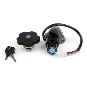 Artudatech مفتاح الإشعال مقعد غطاء تغليف الغاز قفل مفتاح مجموعة لياماها XT600 TW200 XT225