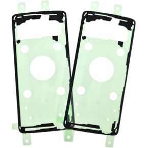 Pre-Customized Back Battery Door Cover Adhesive/Double Sided Tape Sticker for Samsung Galaxy S10 SM-G973U (Pack of 2)