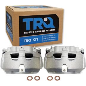TRQ Front Brake Caliper Set Fits 2008-2018 Ford