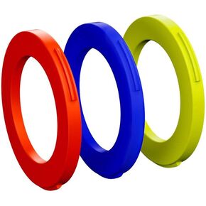 Magura 2-Piston Caliper Colored Cover Kit for one Caliper, Blue, Neon Red, Neon Yellow