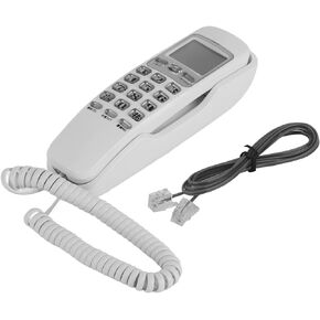 Mini Speed Dial Telephone Corded Telephone Extension Landline Phone with Incoming Call Display for Home Office