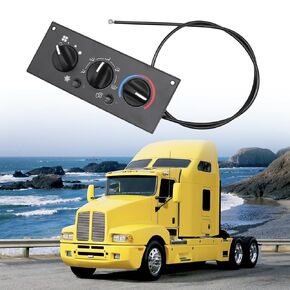 Climate Control Module Compatible with Kenworth T600A W900 C500 T300 T800 Ac Control Panel 2002-2006 Replace 599-5511 F21-1007-1 F21-1025-100 F21-1025-110 F21-1032-100