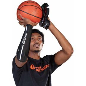 Hoops Basketball Training Equipment and Basketball Shooting Aid - Basketball Shot Trainer and Basketball Drills Equipment - Become a Basketball Shooting Machine
