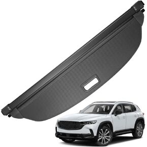 Mazda CX-50 Cargo Cover,Retractable Rear Trunk Cargo Cover Compatible for 2023 2024 Mazda CX-50 Trunk Security Cover Shielding Shade