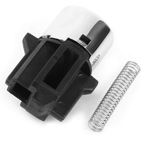 Shift Knob Button for Accord 2003-2007 54132-SDA-A81, New Shift Knob Shifter Handle Button Repair Kit, Black & Silver