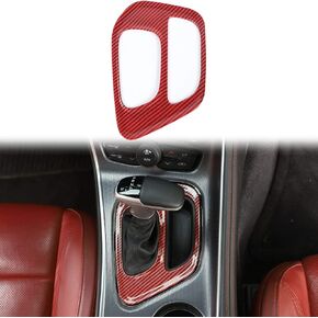 Voodola for Challenger Gear Shift Covers Trim for 2015-2020 Dodge Challenger، ABS أرجواني 1 قطعة