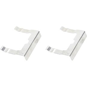 2PCs License Lamp Mounting Retainer,Car License Plate Light Retainer Clip 55077370AB Replacement for DODGE RAM 1500 2500 3500