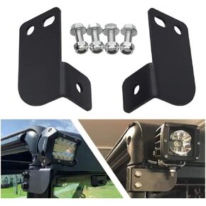 Upper Winshield Pro-fit Cage Light Bar Brackets Curved Straight 50 inch LED Brackets fit for 2013-2020 Polaris Ranger 500 570 XP 900 XP 1000