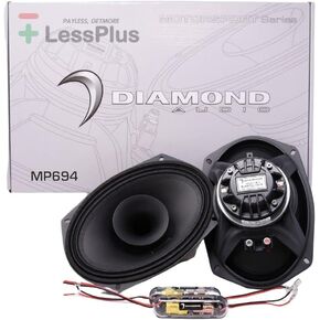 Diamond Audio MP694 6 X 9 PRO Full-Range Co-Ax Horn Speaker