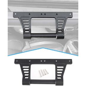 JeCar Grab Handle Aluminum Alloy Roll Bar Handle Interior Accessories Compatible with Jeep Wrangler 2018-2023 JL JLU & 2020-2023 Gladiator JT Truck, Black