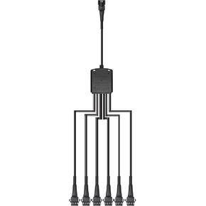 6-Way الفاصل استبدال 4Pin لحلم اللون RGB + IC LED أضواء الصخور 12 فولت مقاوم للماء لشاحنة جيب جولف ATV UTV in Kuwait