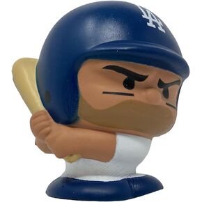 Party Animal MLB Jumbo Squeezymates Los Angeles Dodgers Bellinger Squeezy Figurine, Team Colors, 5" Tall