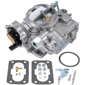 Marine Carburetor 2 Barrel Carb Replacement For Mercruiser 2.5L 3.0L 4 Cylinder Engines with Electric Choke, Replace 3310-864940A01