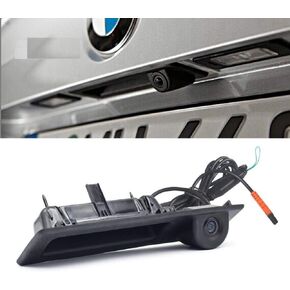 TheCoolCube CCD HD Car Trunk Handle Camera Rear View Camera for BMW 3 5 X3 Series F10 F11 F25 F30 X5 X1 E82 E88 E84 E90 E91 E92 E93 E60 E61 E70 E71 E72(2011-2015) New Parking Backup