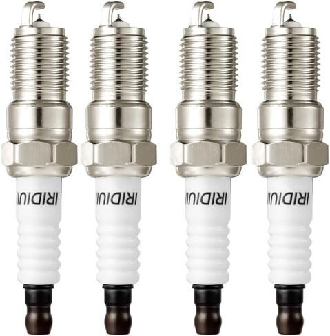 شمعات الإشعال ITR6F13 SP479 SP432 SP493 مجموعة شمعات الإشعال البلاتينية البديلة للسيارات مكونة من 4 قطع متوافقة مع Mazda 3 2004-2005 Ford Escape 2005 Focus 2003-2010 2.0L 2.3L in Kuwait