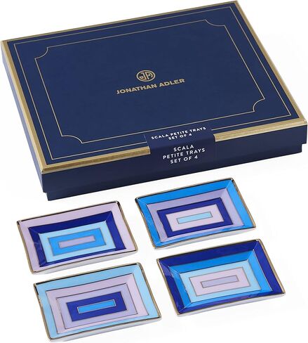 مجموعة صينية جوناثان أدلر سكالا الصغيرة للحلي، أزرق/لافندر in Kuwait