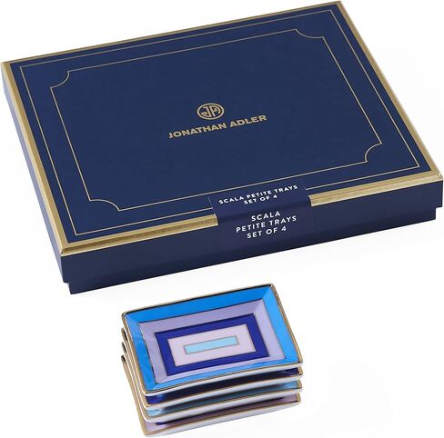 مجموعة صينية جوناثان أدلر سكالا الصغيرة للحلي، أزرق/لافندر in Kuwait