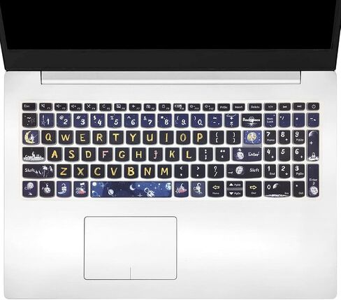 غطاء لوحة المفاتيح لجهاز Lenovo IdeaPad 320 330 330s 340s 520 720s 130 S145 L340 S340 15.6 بوصة / 2020 Lenovo ideapad 3 15.6 بوصة / Lenovo IdeaPad 320 330 L340 17.3 بوصة (قطة لطيفة) in Kuwait