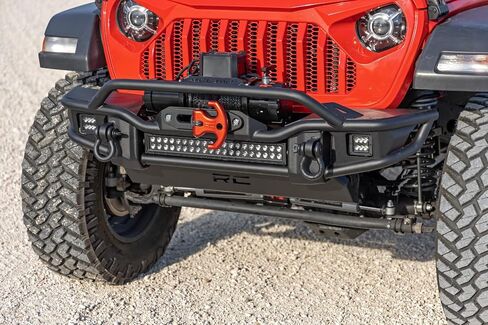 Rough Country Tubular Front Bumper for 07-24 Jeep Gladiator JT/JK & JL - 10647 in Saudi Arabia