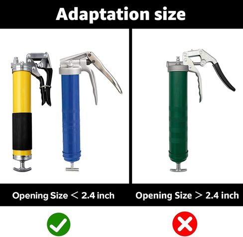 Grease Gun Holder, Grease Gun Garage Organizer Wall Mount, Built-in Removable Drip Cups, Cartridge Holder, Extension Bend/Straight Pipe Holder, Grease Gun Storage Holder for Tractor Garage in Saudi Arabia