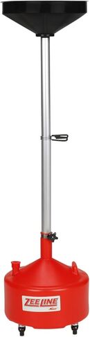 ZE8DC، وعاء تصريف الزيت المتدحرج، تصريف زيت سعة 8 جالون مع قمع قابل للتعديل، منفذ تصريف 2 بوصة مع غطاء، أنبوب تصريف واسع لتصريف أسرع، تصريف الزيت مع 4 عجلات دوارة in Kuwait