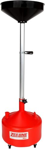 ZE8DC، وعاء تصريف الزيت المتدحرج، تصريف زيت سعة 8 جالون مع قمع قابل للتعديل، منفذ تصريف 2 بوصة مع غطاء، أنبوب تصريف واسع لتصريف أسرع، تصريف الزيت مع 4 عجلات دوارة in Kuwait