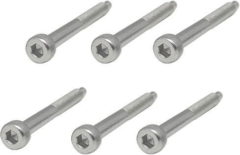 Guyker 6 Pcs String Lock Screws, 3 Pcs Locking Nut Screws and 6 Pcs Saddle Mounting Screws for FR Tremolo System Bridge Electric Guitar in Saudi Arabia