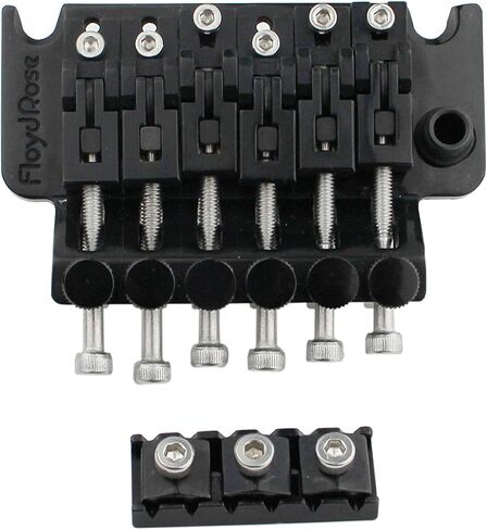 Guyker 6 Pcs String Lock Screws, 3 Pcs Locking Nut Screws and 6 Pcs Saddle Mounting Screws for FR Tremolo System Bridge Electric Guitar in Saudi Arabia