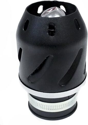 MMG 38mm Universal fit "Bullet" Air Filter - Motorcycle Scooter Pocket Bike - Black (Model 10401-04) in Saudi Arabia
