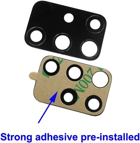 قطعتان بديلتان لعدسات الكاميرا الأصلية من OEM لهاتف Samsung Galaxy A51 A515F A515U A515V (جميع شركات النقل) مع لاصق مثبت مسبقًا مع مجموعة أدوات الإصلاح (غير مناسبة A71) in Kuwait