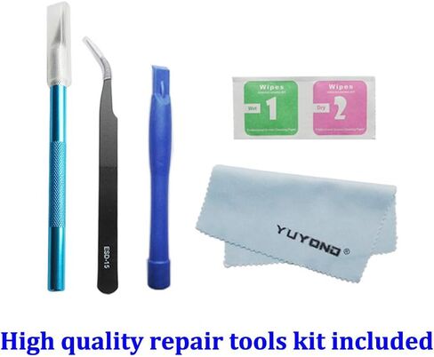 قطعتان بديلتان لعدسات الكاميرا الأصلية من OEM لهاتف Samsung Galaxy A51 A515F A515U A515V (جميع شركات النقل) مع لاصق مثبت مسبقًا مع مجموعة أدوات الإصلاح (غير مناسبة A71) in Kuwait