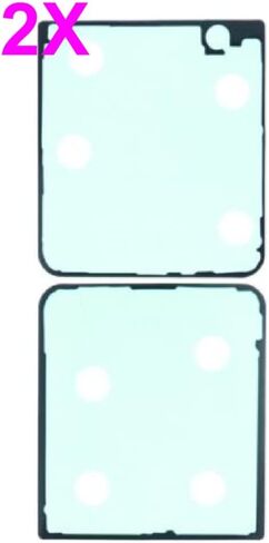 Back Battery Door Cover Adhesive Tape for Samsung Galaxy Z Flip 3 5G SM-F711U F711U1 F711 (Set of 2) in Saudi Arabia