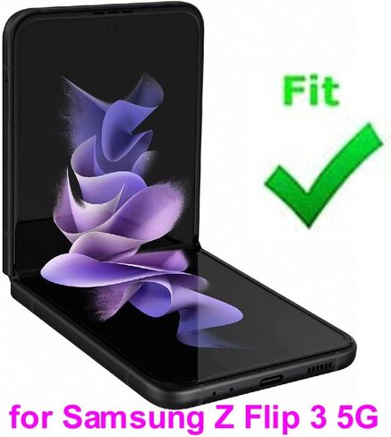 Back Battery Door Cover Adhesive Tape for Samsung Galaxy Z Flip 3 5G SM-F711U F711U1 F711 (Set of 2) in Saudi Arabia