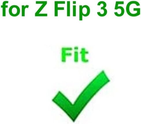 Back Battery Door Cover Adhesive Tape for Samsung Galaxy Z Flip 3 5G SM-F711U F711U1 F711 (Set of 2) in Saudi Arabia