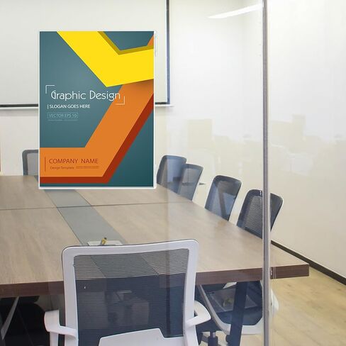 حامل لافتات أكريليك مقاس 8.5 × 11 بوصة، حامل لافتات حائط شفاف مع شريط مزدوج الجوانب، إطار حائط أكريليك بدون حفر للمطاعم والفنادق والمتاجر والمكاتب والمنزل in Kuwait