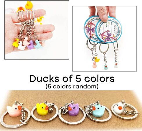 علامات البط، علامة البطة المطاطية المبحرة، بطاقة لعبة البطة، سلسلة مفاتيح بطة صفراء لطيفة ثلاثية الأبعاد مع علامات البطة، 20 بطاقة، 20 سلسلة مفاتيح بطة (أزرق) in Kuwait