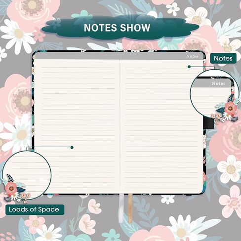 Tersus 2024-2027 Pocket Calendar/Planner - 3 Year Monthly Planner from JULY 2024 - JUNE 2027, 3.8" x 6.3", 61 Notes Pages, Pen Loop, Elastic Closure in Kuwait