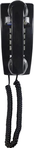 Wall Telephone, Corded Landline Phone for Home, Retro House Phone for Home/Office/Hotel/Telephone Booth, Solid Analog Desk/Wall Mountable Senior Phones (Black) in Saudi Arabia