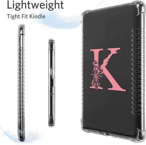 حافظة CoBak الشفافة لجهاز Kindle Paperwhite الجديد تمامًا الجيل الحادي عشر 2021 والإصدار المميز (6.8 بوصات) - غطاء خلفي من السيليكون خفيف الوزن ومقاوم للخدش، بلوري in Saudi Arabia