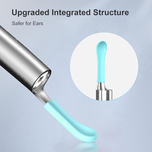 كاميرا أداة إزالة شمع الأذن، مجموعة تنظيف الأذن لإزالة شمع الأذن مع كاميرا للأذن بدقة 1080 بكسل عالية الدقة لمجموعة تنظيف الأذن مع أمان عالي للغاية وسعة بطارية كبيرة لأجهزة iOS وAndroid in Kuwait