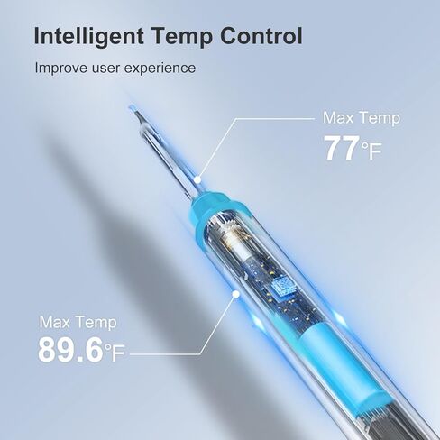 كاميرا أداة إزالة شمع الأذن، مجموعة تنظيف الأذن لإزالة شمع الأذن مع كاميرا للأذن بدقة 1080 بكسل عالية الدقة لمجموعة تنظيف الأذن مع أمان عالي للغاية وسعة بطارية كبيرة لأجهزة iOS وAndroid in Kuwait