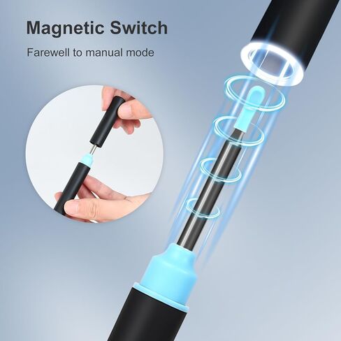 كاميرا أداة إزالة شمع الأذن، مجموعة تنظيف الأذن لإزالة شمع الأذن مع كاميرا للأذن بدقة 1080 بكسل عالية الدقة لمجموعة تنظيف الأذن مع أمان عالي للغاية وسعة بطارية كبيرة لأجهزة iOS وAndroid in Kuwait