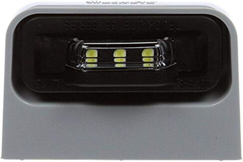 Truck-Lite 36041C 36 Series Clear 3 Diode LED License Lamp with Grey Bracket in Saudi Arabia