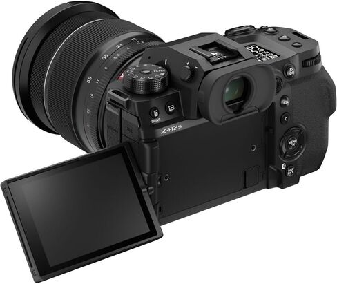 Fujifilm - X-H2S Mirrorless Camera (16756924) + 64GB Memory Card + Bag + Card Reader + Corel Photo Software + Flex Tripod + Memory Wallet + Cleaning Kit + Hand Strap in Saudi Arabia